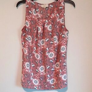 Loft floral tank top